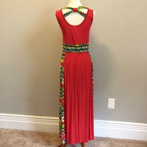 Dresses - Open Back Maxi Dresses - Open Back Maxi